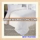 white duck feather duvet