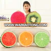 Memory Foam Pillow Soft Bolster Sofa 3D Printing Fruit Seat Chair Cushion Pad Toy Home Decor